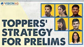 Toppers Strategy for Prelims