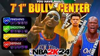 94 BLOCK + 92 DUNK + 93 3PT STRETCH BIG BUILD CAN DO EVERYTHING BEST CENTER BUILD IN NBA2K24