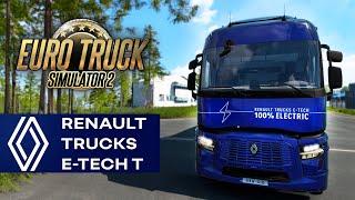 Euro Truck Simulator 2 Tarihinde Bir İlk  ELEKTRİKLİ TIR GELDİ Renault Trucks E-Tech T