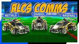 Daniel finally made his long awaited RLCS debut..  SSG Team comms vs FaZe Clan Rogue and Torrent