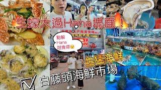 【美食攻略】Hana又出發白藤頭食海鮮喇 珠海平靚正海鮮市場｜依家海鮮又系咩價？ ｜生蠔竟大過Hana塊面｜ 珠海一日遊 ｜珠海海鮮 斗門美食 大灣區美食 珠海好去處 珠海自駕遊