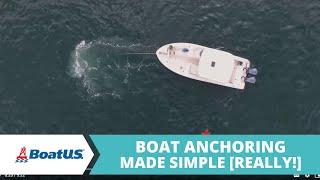 Boat Anchoring Made Simple REALLY  BoatUS