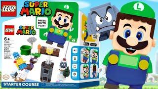 LEGO Super Mario Luigi Starter Course  Adventures with Luigi Starter Course  Custom Set