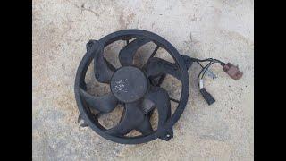 How To Diagnose Test & Replace Peugeot 407 Fan