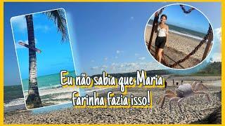 A sereia chegou Fomos em uma praia muito linda - VLOG minhas férias