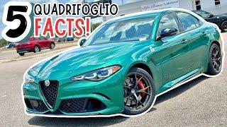 Five Things You May Not Have Known About The Alfa Romeo Giulia Quadrifoglio