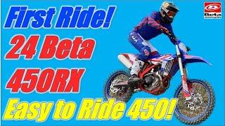 2024 Beta 450RX First Ride