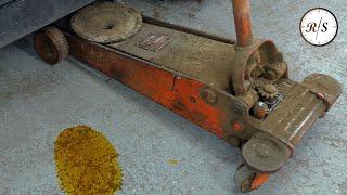 Leaky Vintage Floor Jack Restoration Hein Werner