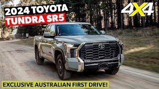 2024 Toyota Tundra SR5 review Exclusive Australian first drive  4X4 Australia