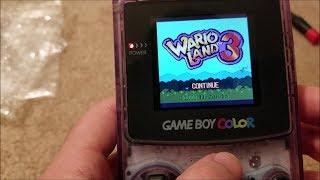 Handheld Legend Backlit Gameboy Color LCD Installation