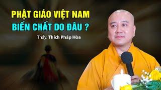 Phật Giáo Việt Nam bị biến chế do đâu ? Thầy Thích Pháp Hòa