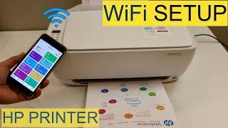 HP DeskJet Printer WiFi Setup.