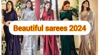 saree designs 2024#trendy saree latest#fashion #partywear sarees collection fashionregistrybymano