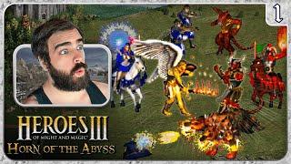 Revisiting a Childhood Classic - Heroes of Might & Magic 3 Horn of the Abyss Part 1 - VOD