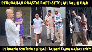 PERUBAHAN DRASTIS RAFFI SETELAH BALIK HAJI GA ADA CAPEKNYA PERDANA SYUTING  DENGAN KEPALA PLOTOSNYA