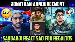 Sardarji React On Jonathan Announcement  Reply on Goblin vs Jonathan  Bmps  Bgmi