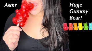 Asmr Eating a Huge Gummy Bear No Talking