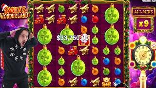 SANTASS WONDERLAND - HUGE WIN BONSU BUY - MIDNIGHT RICHES MAX LEVEL 5 ALL WINS X15 CASINO SLOT