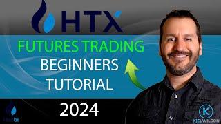 HTX - FUTURES TRADING - BEGINNERS TUTORIAL - 2024 - HOW TO TRADE FUTURES ON HTX FUTURES EXCHANGE