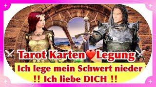 ️-Mensch ich lege mein Schwert nieder️ich liebe dich ️#liebesorakel #seelenpartner #tarot