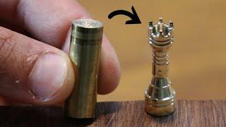 Turning a Brass Rod into Rook  Chess 