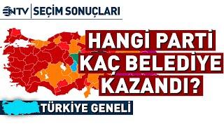 Türkiye Yerel Yöneticilerini Seçti İşte Partilerin Kazandığı İl İlçe Sayısı  NTV