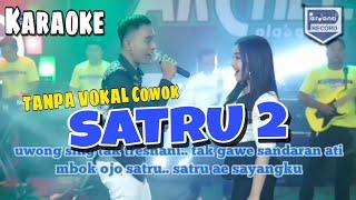 Satru 2 Karaoke Tanpa Vokal Cowok Gerry mahesa ft Tasya rosmala