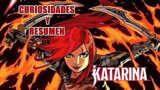 Curiosidades y Resumen del Webtoon Katarina Parte 1?