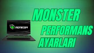 Monster Bilgisayar Hızlandırma  Monster Notebooklarda Performans Ayarı Nasıl Yapılır?  2024