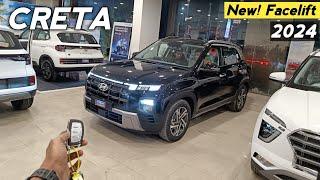 Hyundai CRETA Facelift 2024 ️ New Creta Top Model Real-life Review 