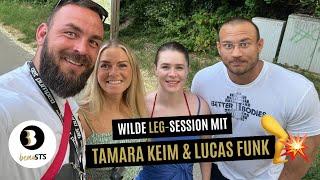 Wilde LEG-Session mit TAMARA KEIM & LUCAS FUNK 
