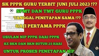 SK PPPK TERBIT  SPMT DAN TMT APAKAH TANGGAL PENETAPAN SAMA ATAU BERBEDA ?