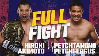 Akimoto vs. Petchtanong  ONE Championship Full Fight