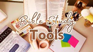 BIBLE STUDY TOOLS THAT MAKE IT EASY TO STUDY THE WORD