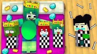 Monster School   Baby Zombie Challenge x Squid Game Doll Rich and Poor - Minecraft Animation