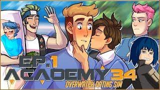 Academy34 Overwatch Dating Sim  Ep.1 - Tracers Kiss