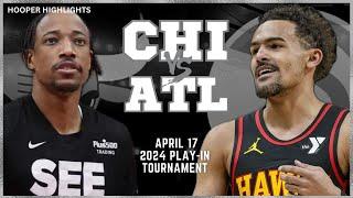 Chicago Bulls vs Atlanta Hawks Full Game Highlights  2024 NBA Play-In Tournament