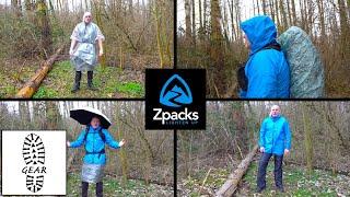 Ultraleichte Regenschutz-Optionen von Zpacks