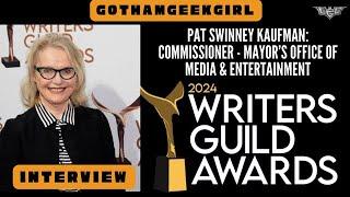 Pat Kaufman Mayor’s Office of Media & Entertainment  - 2024 Writers Guild Awards I Gotham Geek Girl