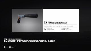 Hitman 2 Unlocking ICA Silverballer in Paris Mission Showstopper guide walkthrough
