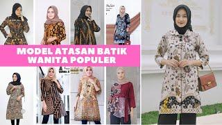 Model Baju Batik Kantor Terbaru 2022