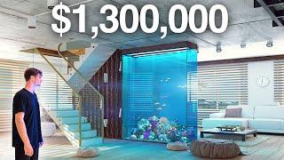 $1300000 HOME AQUARIUM TOUR - Inside Dubais *LUXURY* House