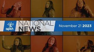 APTN National News November 21 2023 – Buffy Sainte-Marie doc wins Emmy Throne speech