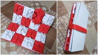 DIY  How To Make Origami Wallet  Origami Box  DIY Origami Purse  Origami Handbag  Origami .