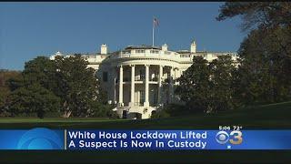 White House Lockdown Lifted Suspect In Custody