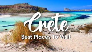 CRETE GREECE  7 Places You Should Visit In Crete