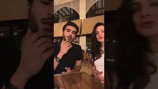 Imran abbass with her Indian friend amisha patel