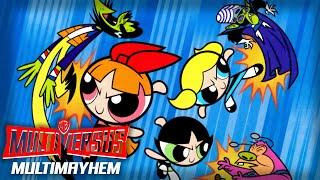 PowerPuff Fighting in MulitVersus Mayhem