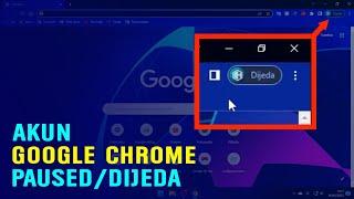 Begini cara mengatasi akun chrome yang bermasalah  chrome paused fix 2022