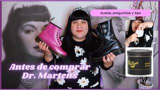 TODO SOBRE LAS DR.MARTENS - Resp. Dudas y Preguntas +Tips para usarlas sin que te duelan Ft.MAPIFUL